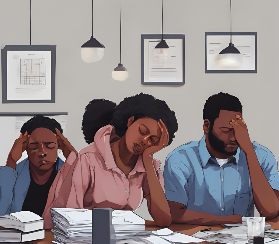 “Get your f**king a$$ up and work." Are we tired of working or just lazy?